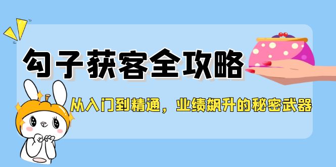 （12247期）从入门到精通，勾子获客全攻略，业绩飙升的秘密武器-启航资源站