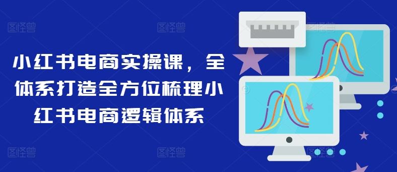 小红书电商实操课，全体系打造全方位梳理小红书电商逻辑体系-启航资源站