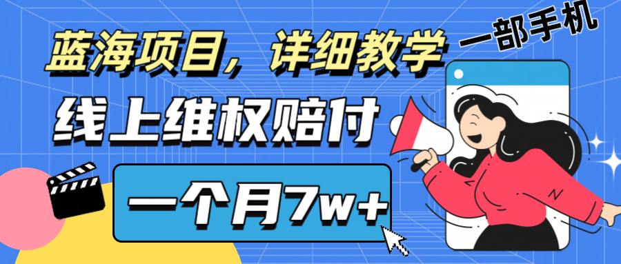 通过线上维权赔付1个月搞了7w+详细教学一部手机操作靠谱副业打破信息差-启航资源站