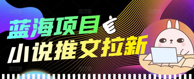 外面收费6880的小说推文拉新项目，个人工作室可批量做【详细教程】￼-启航资源站