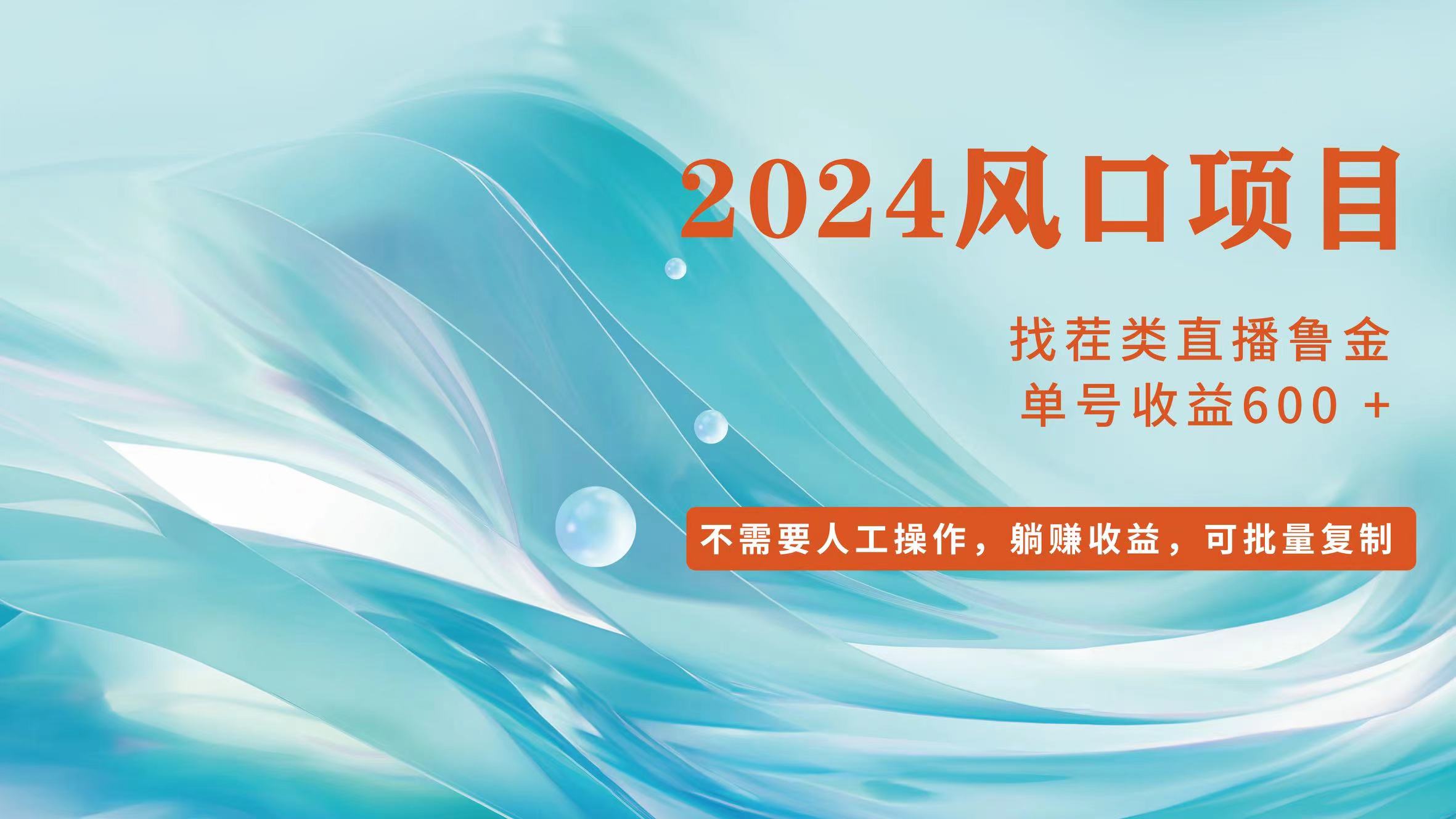 （11868期）小白轻松入手，当天收益600➕，可批量可复制-启航资源站