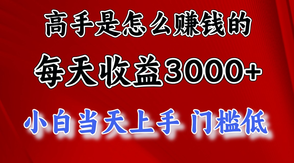 （12144期）1天收益3000+，月收益10万以上，24年8月份爆火项目-启航资源站