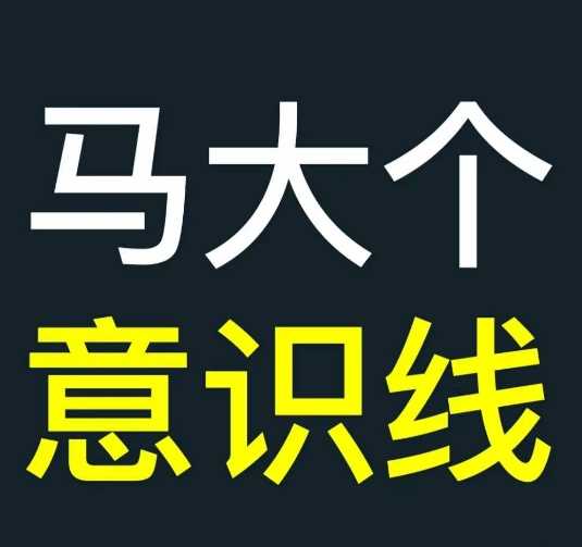 马大个意识线，一门改变人生意识的课程，讲解什么是能力线什么是意识线-启航资源站