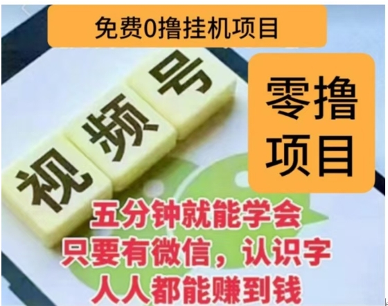 微信视频号挂机零成本撸米项目，单号一天收益多米，帐号越多收益就越高！-启航资源站